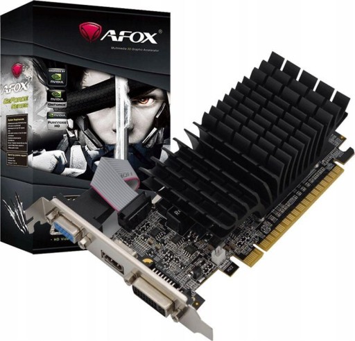 Zdjęcie oferty: Karta graficzna AFOX Geforce GT 210 1GB DDR2