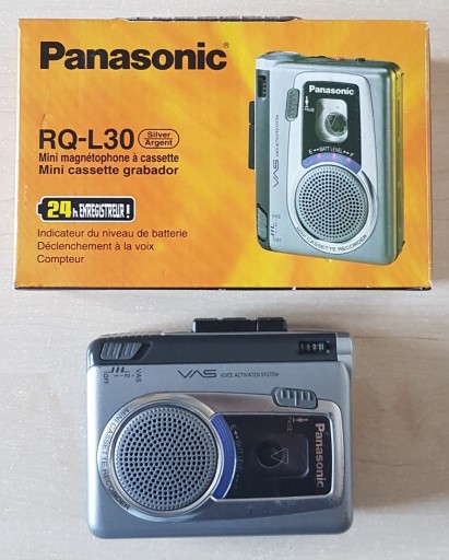 Zdjęcie oferty: Dyktafon walkmann minimagnetofon Panasonic RQ-L30