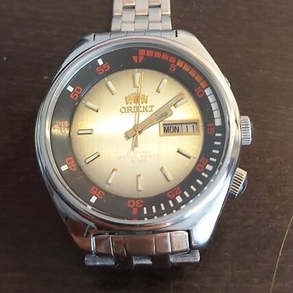 Zdjęcie oferty: Orient Automatic SK oliwkowa tarcza stan Idealny! 