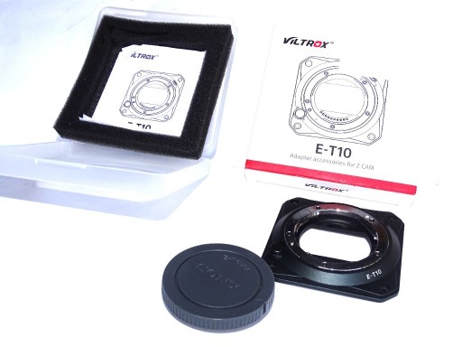 Zdjęcie oferty: Viltrox E-T10 SONY E Pierścień adaptera CAM E2-M4