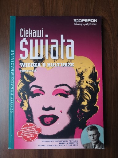 Zdjęcie oferty: podręcznik Ciekawi świata wiedza o kulturze Operon