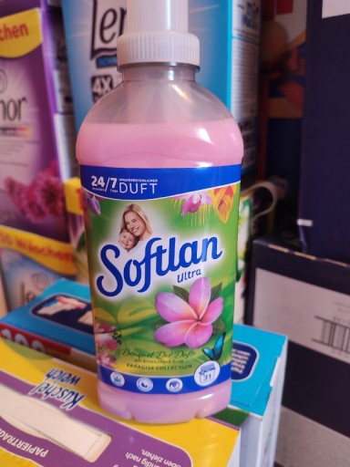 Zdjęcie oferty: Niemiecki płyn do płukania softlan PARADISE COLLECTION 650ml 