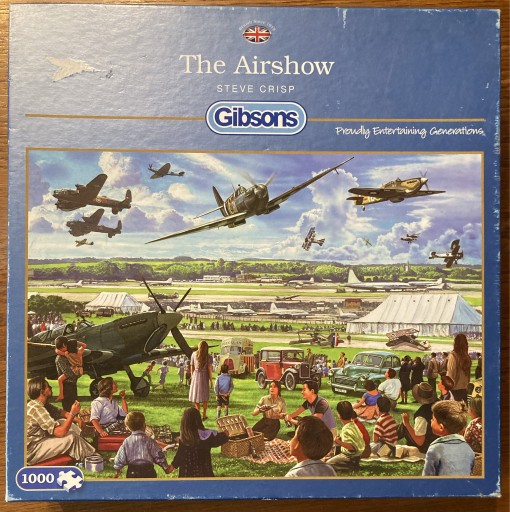 Zdjęcie oferty: Puzzle GIBSONS 1000 The Airshow