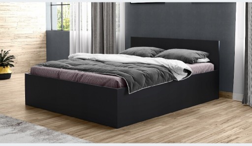 Zdjęcie oferty: Łóżko pojedyncze kolor czarny