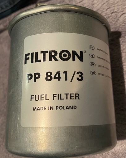 Zdjęcie oferty: Filtron filtr paliwa PP 841/3 NOWY