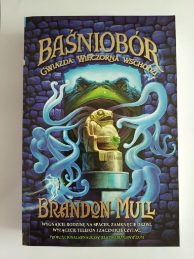 Zdjęcie oferty: Książka "Baśniobór Gwiazda Wieczorna Wschodzi" Brandon Mull 