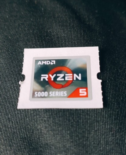 Zdjęcie oferty: Naklejka AMD Ryzen 5 5000 Series NOWA!