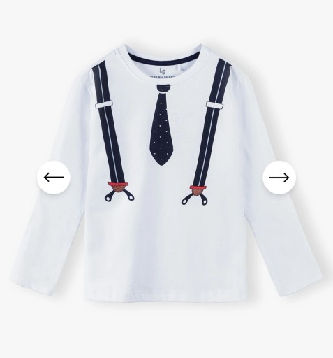 Zdjęcie oferty: Bluzka chłopięca 164 krawat szelki bluzka 
