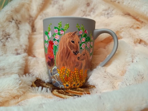 Zdjęcie oferty: Wiejskie klimaty konie kogut ogródek