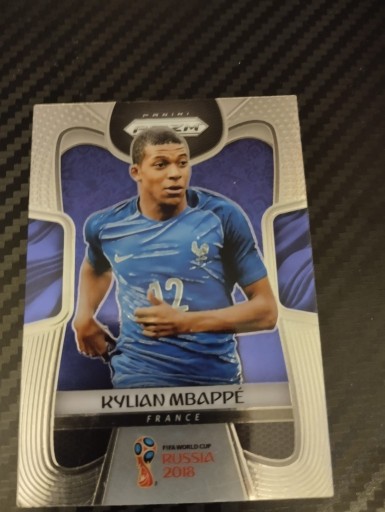 Zdjęcie oferty: Karta pilkarska kylian mbappe z 2018 world cup