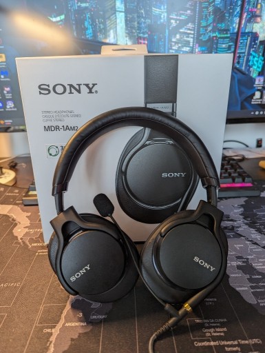 Zdjęcie oferty: Słuchawki Sony MDR-1AM2 + mikrofon