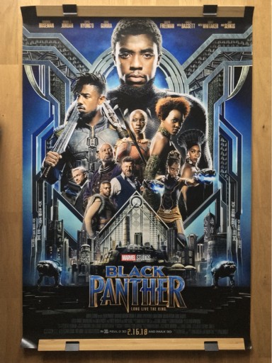 Zdjęcie oferty: Plakat Czarna Pantera - The Black Panther 100x70cm