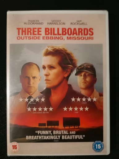 Zdjęcie oferty: TRZY BILLBOARDY ZA EBBING, MISSOURI [ENG] DVD