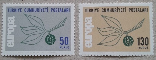 Zdjęcie oferty: Turcja 1965 Mi 1961-1962  **