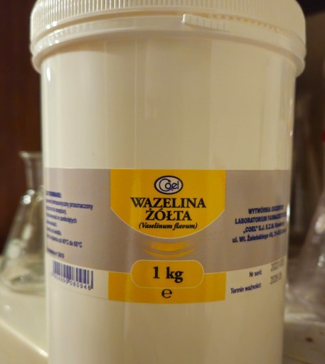 Zdjęcie oferty: WAZELINA ŻÓŁTA 1 kg Apteczna