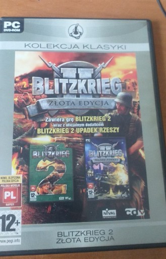 Zdjęcie oferty: Blitzkrieg 2 złota edycja pl PC