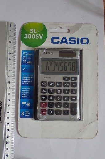 Zdjęcie oferty: Kalkulator Casio SL 300 SV