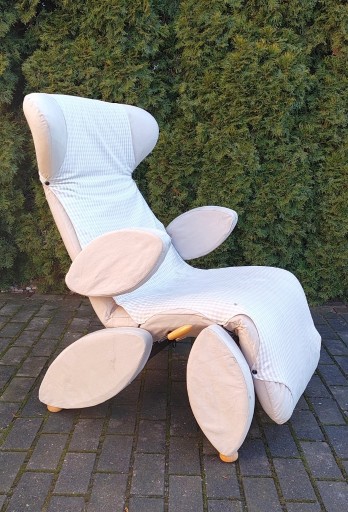 Zdjęcie oferty: Rozkładany fotel z lat 90. 