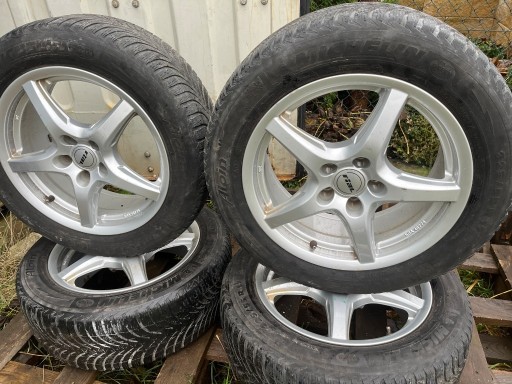 Zdjęcie oferty: Koła RIAL 17"/5x108/ z zima Michelin 225/55/.BDB!