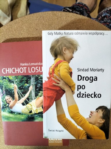 Zdjęcie oferty: Chichot losu Lemańska+Droga po dziecko S.Moriarty