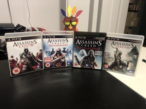 Zdjęcie oferty: Kolekcja 5 gier ASSASSINS’S CREED III PS5 5 gier na 4 płytach !!!