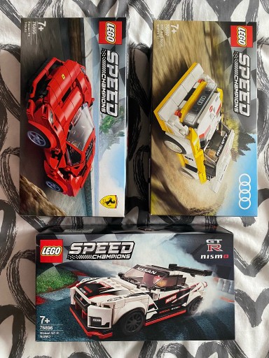 Zdjęcie oferty: LEGO Speed Champions 76895 76896 76897 komplet