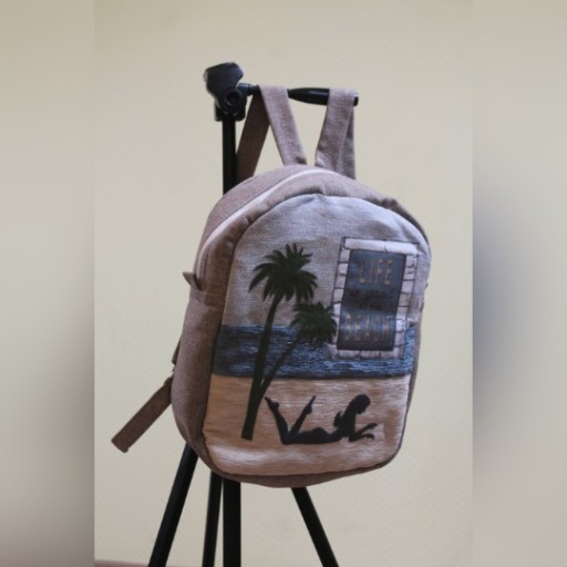 Zdjęcie oferty: Plecak z rysunkiem plaży
