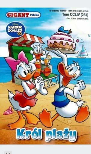 Zdjęcie oferty: GIGANT POLECA nr 5/2024 (254) - KRÓL PLAŻY Donald Nowa