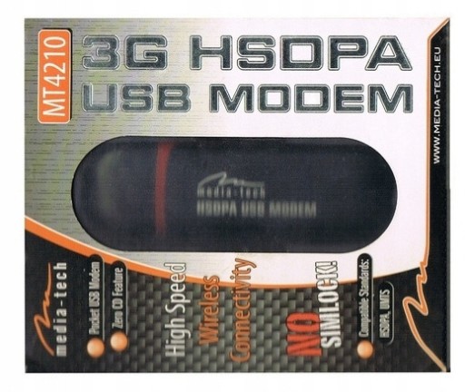 Zdjęcie oferty: Modem USB HDSPA MediaTech MT4210