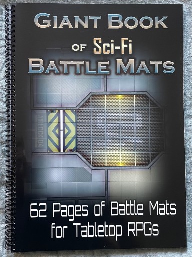 Zdjęcie oferty: Giant Book of Sci-Fi Battle Maps