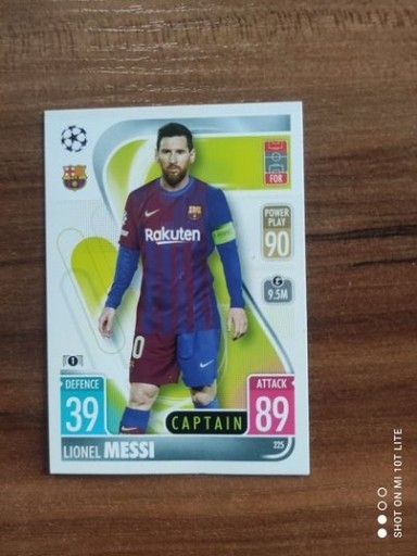 Zdjęcie oferty:  Leo Messi najnowsza karta 2021/22 -20%