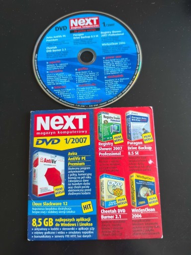 Zdjęcie oferty: Next magazyn komputerowy DVD 01/2007
