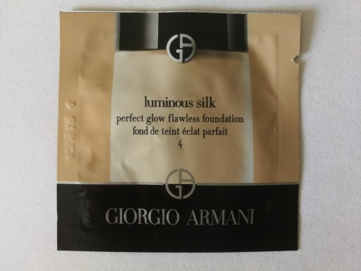 Zdjęcie oferty: Giorgio Armani Luminours silk nr 4 /1 ml + gratis