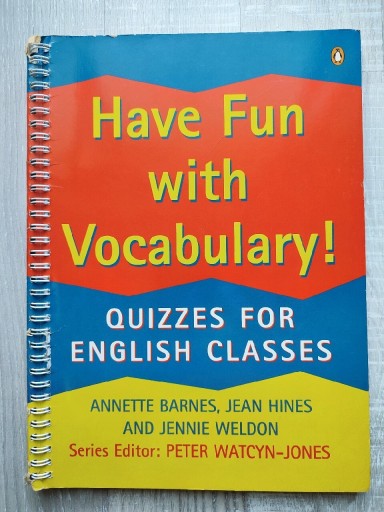 Zdjęcie oferty: Have Fun with Vocabulary! Photocopiable Quizzes