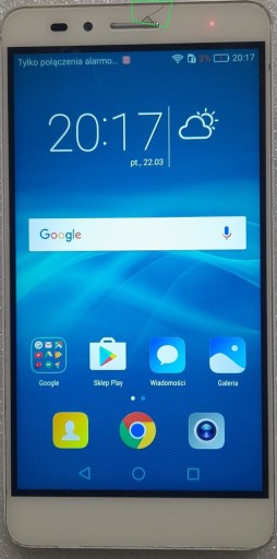Zdjęcie oferty: Huawei Honor 5X LTE Dual SIM srebrny 2/16GB