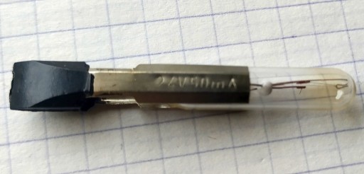 Zdjęcie oferty: Żarówka telefoniczna POLAM T6,8 - 24V / 50mA