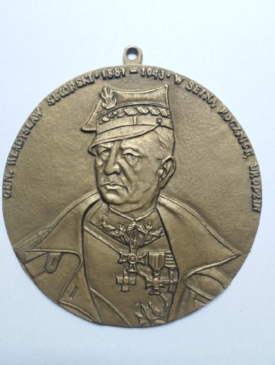 Zdjęcie oferty: Medalion na ścianę gen. Władysław Sikorski 