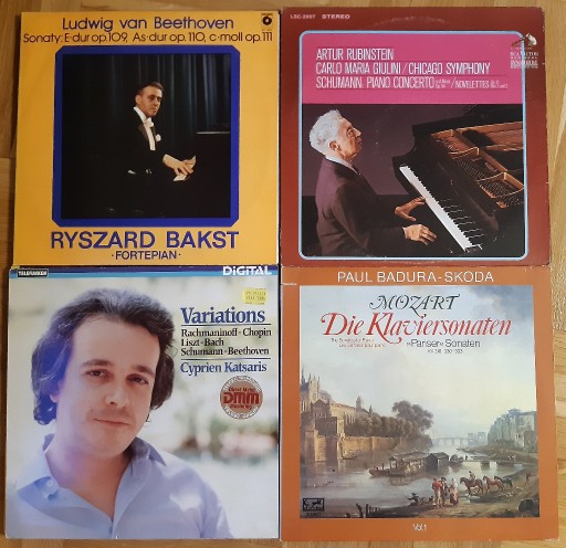Zdjęcie oferty: Beethoven Rachmaninov Mozart 6 LP