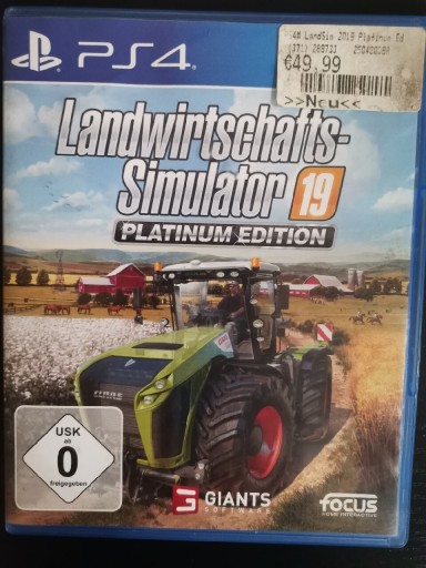 Zdjęcie oferty:  farming simulator 19 platinum edition PS4