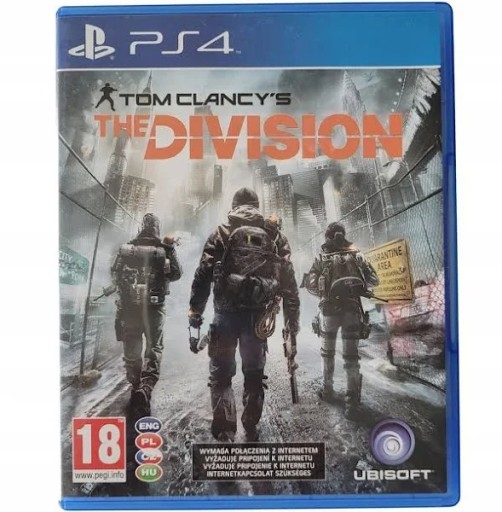 Zdjęcie oferty: Tom Clany's The Division Płyta PS4