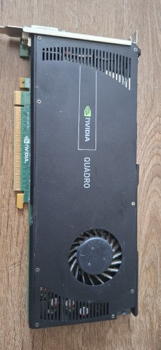 Zdjęcie oferty: Karta graficzna nVidia quadro 4000.