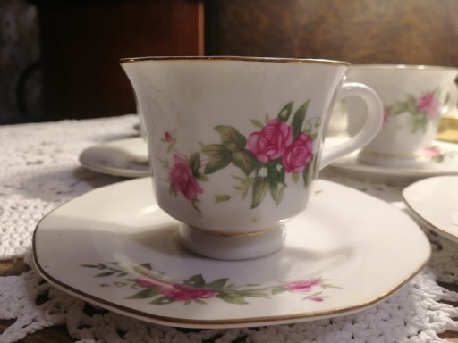 Zdjęcie oferty: Komplet 6 filiżanek chińskiej porcelany 