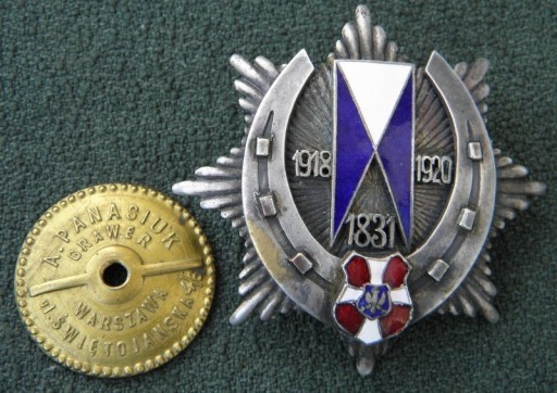 Zdjęcie oferty: Odznaka 19 Pułk Ułanów Wołyńskich J Panasiuk