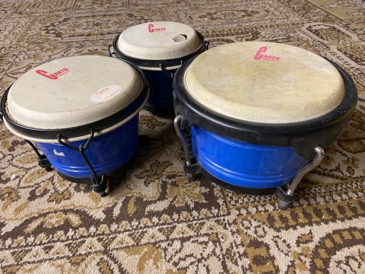 Zdjęcie oferty: Zestaw 3 bongosów + 1 korpus bez naciągu