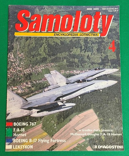 Zdjęcie oferty: Samoloty Encyklopedia lotnictwa nr 4