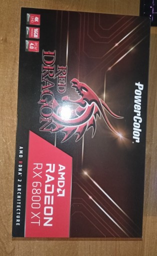 Zdjęcie oferty: PowerColor Radeon 6800 XT Red Dragon 16GB