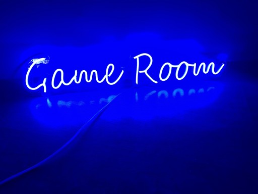 Zdjęcie oferty: Napis LED „Game room”