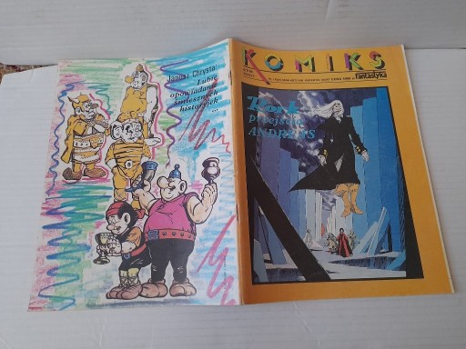 Zdjęcie oferty: Komiks FANTASTYKA 4/9'89 RORK - PRZEJŚCIA wydanie1