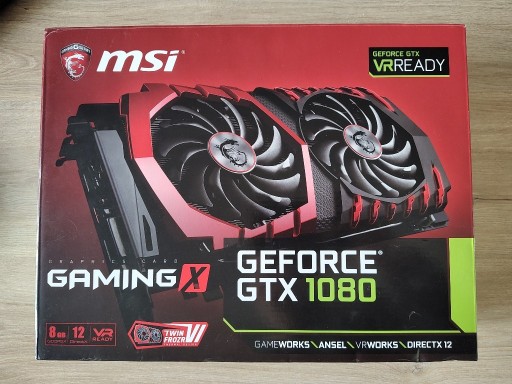 MSI GeForce GTX 1080 GAMING X 8GB Twin Frozr VI OKAZJA | Swarzędz