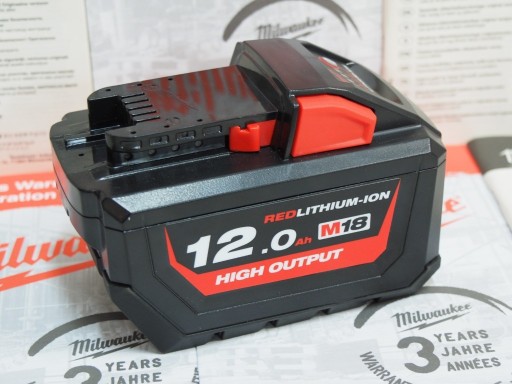 Zdjęcie oferty: MILWAUKEE 18v 12Ah akumulator bateria wkretarka